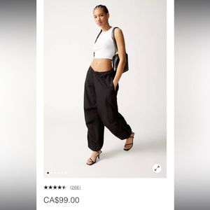BNWT Urban Outfitters - iets frans Balloon Cargo Pants